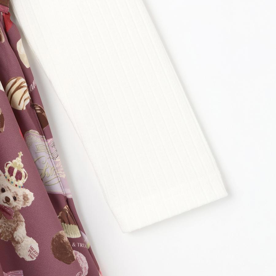 メゾピアノ　ボンボンショコラ　ワンピース 楽天市場】メゾピアノ(mezzo piano)ボンボンショコラ柄