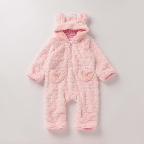 mezzo piano メゾピアノ(mezzo piano)ウサギマスコットつきハート柄