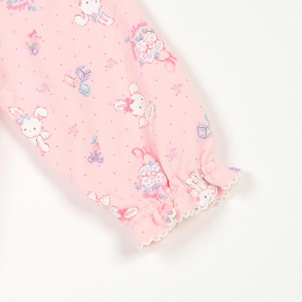 【専用】メゾピアノ ウサギヌイグルミ柄　スタイ＆2wayオールセット 出産祝い