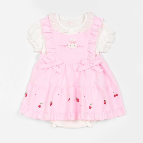 mezzo piano メゾピアノ(mezzo piano)ウサギマスコットつきエプロン