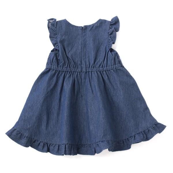 メゾピアノ Mezzo Piano うさ耳レース切り替えデニムワンピース ナルミヤオンラインpaypayモール店 通販 Paypayモール
