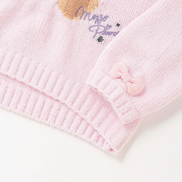 メゾピアノ(mezzo piano)☆クマモールニットプルオーバー【O_50  