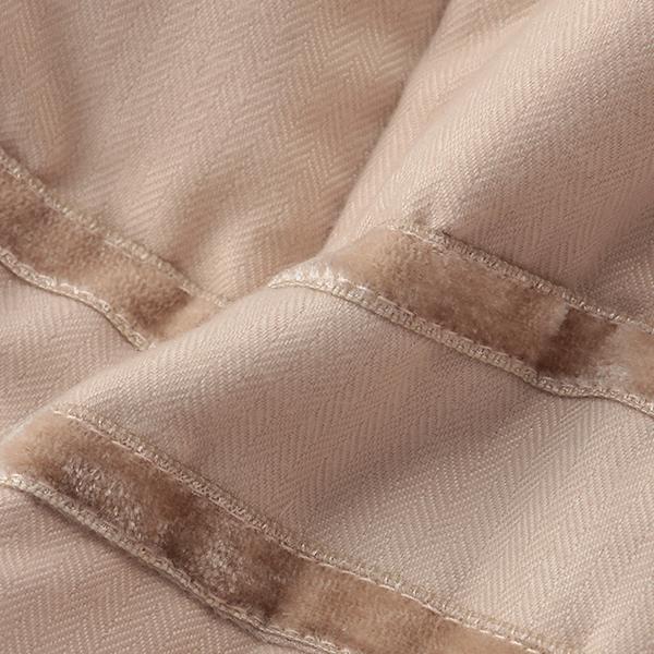 メゾピアノジュニア(mezzo piano junior)はっ水 フェイクファー衿つき  