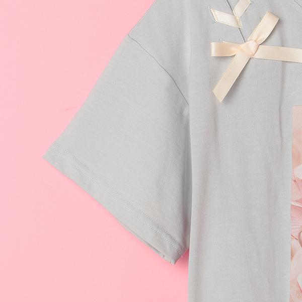 訳あり メゾピアノ Tシャツ ロンT スウィーツプリント mezzopiano