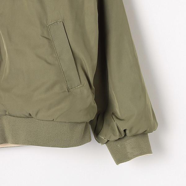 mezzo piano MA-1タイプ　新品 mezzo piano Junior メゾピアノジュニア(mezzo junior