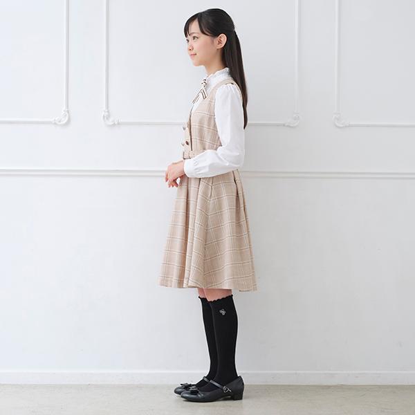 mezzo piano junior 吸水速乾Dカンベルトつきギャザースカート メゾピアノジュニア mezzo piano junior 吸水速乾Dカンベルト