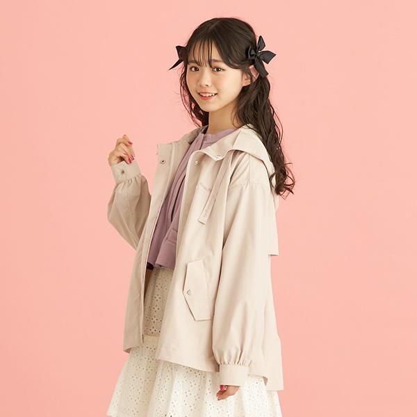 【mezzo piano junior】 新品 マウンテンパーカー L160 撥水】2WAYマウンテンパーカ（ブルゾン/ジャンバー） | mezzo