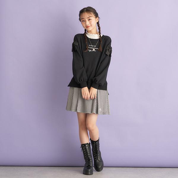 メゾピアノジュニア ネックレスつき肩リボントレーナー 160 楽天市場】メゾピアノジュニア(mezzo piano junior)ネックレス