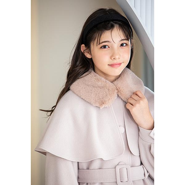 mezzo piano Junior メゾピアノジュニア(mezzo junior)ケープ mezzo piano Junior メゾピアノジュニア(mezzo junior)ケープ