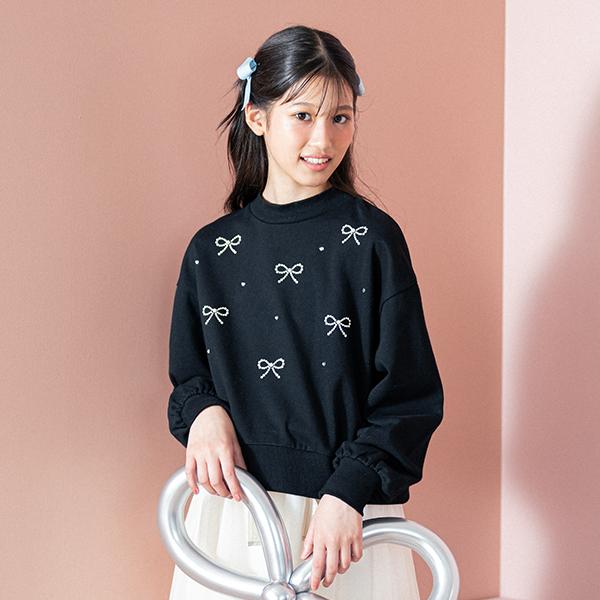 mezzo piano Junior（メゾピアノ ジュニア） メニーパールリボン