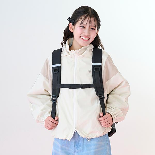 メゾピアノジュニア(mezzo piano junior)丸型ポーチ付リュック mezzo piano Junior（メゾピアノ ジュニア） メゾピアノジュニア(mezzo