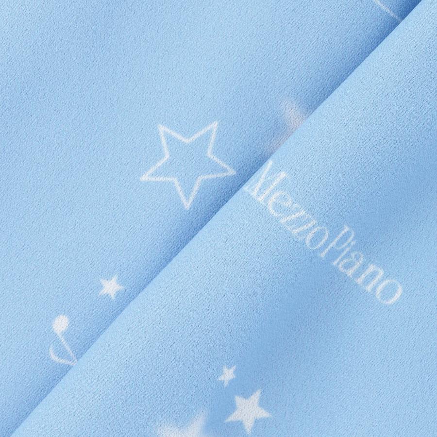 メゾピアノジュニア(mezzo piano junior)アソート生地プリーツワンピース♪の画像