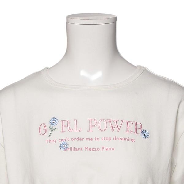 mezzo piano Junior メゾピアノジュニア(mezzo junior)シャツ