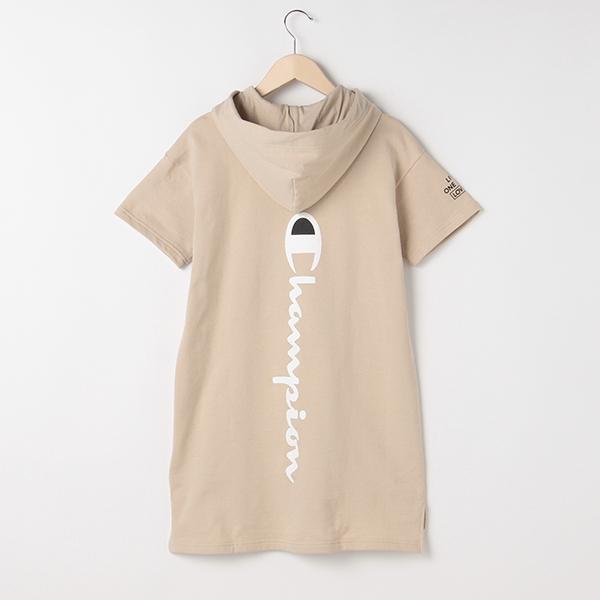 ラブトキシック Lovetoxic Championコラボ 裏毛 ロゴ刺しゅうパーカーワンピース O 50 Outlet ナルミヤオンラインpaypayモール店 通販 Paypayモール