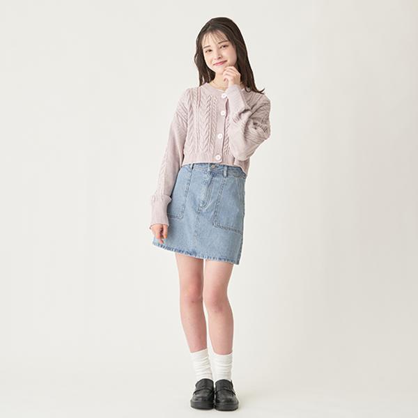LOVETOXIC ラブトキシック(Lovetoxic)台形スカパン【O_40】【outlet