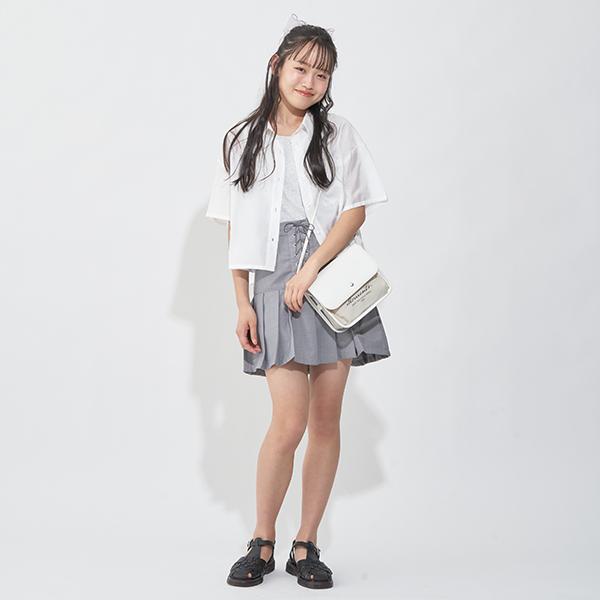 LOVETOXIC ラブトキシック(Lovetoxic)クリアフラップショルダーBAG