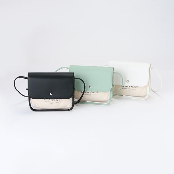 LOVETOXIC ラブトキシック(Lovetoxic)クリアフラップショルダーBAG