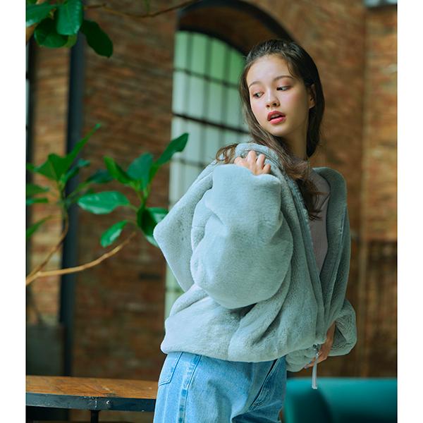 カシミヤファーパーカー LOVETOXIC ラブトキシック(Lovetoxic)ファーパーカ【50％OFF