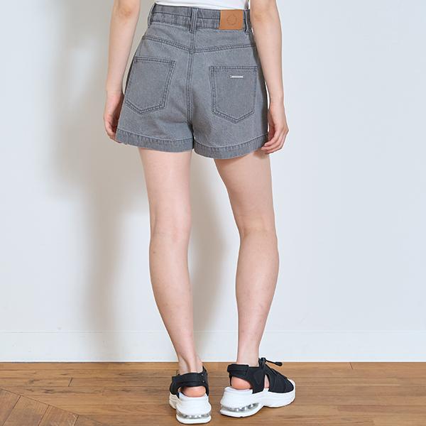 d.l.a. JEANS グリッター デニムショートパンツ　２３インチ ダメージ加工デニムショートパンツ | レディース,パンツ,デニム