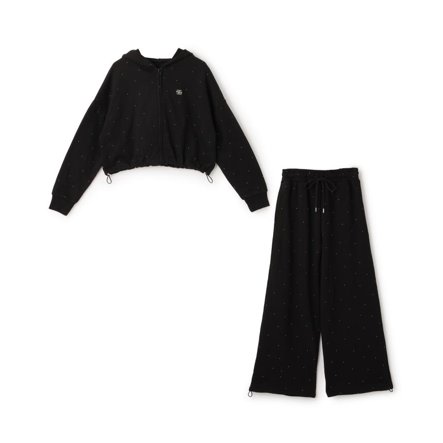 LOVETOXIC キラキラロングパンツセットアップ'【30％OFF】【SALE