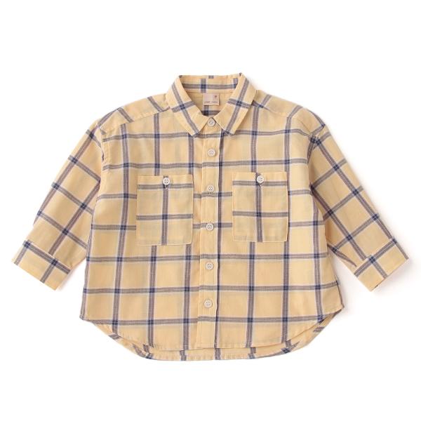 petit mainお洋服50点まとめ売り❤︎ petit main プティマイン(petit main)ポケットつきチェックシャツ