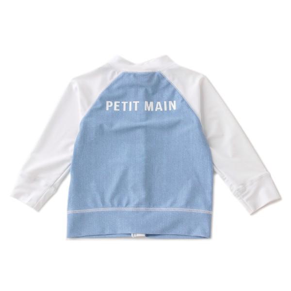 プティマイン Petit Main Uvケア 袖切り替えラッシュガード Swim ナルミヤオンラインpaypayモール店 通販 Paypayモール