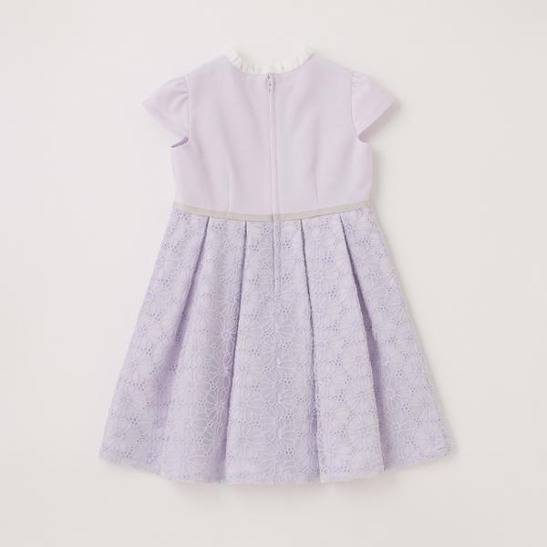 petit main プティマイン(petit main)花レースOP+ギャザーJK