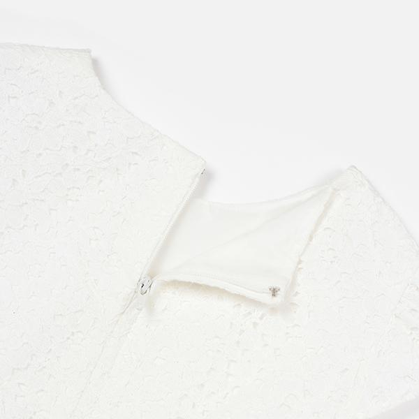 petit main プティマイン(petit main)ジャガードリボンOP+衿つきJK