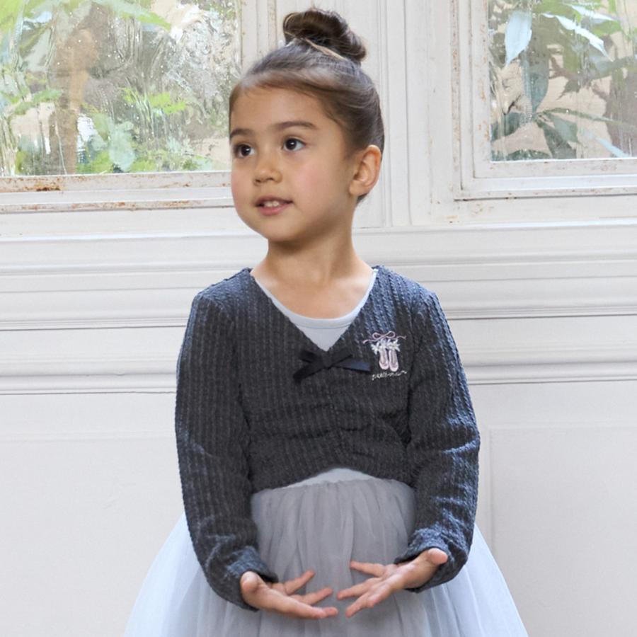 petit main プティマイン(petit main)【バレエ】ジャガードトップス