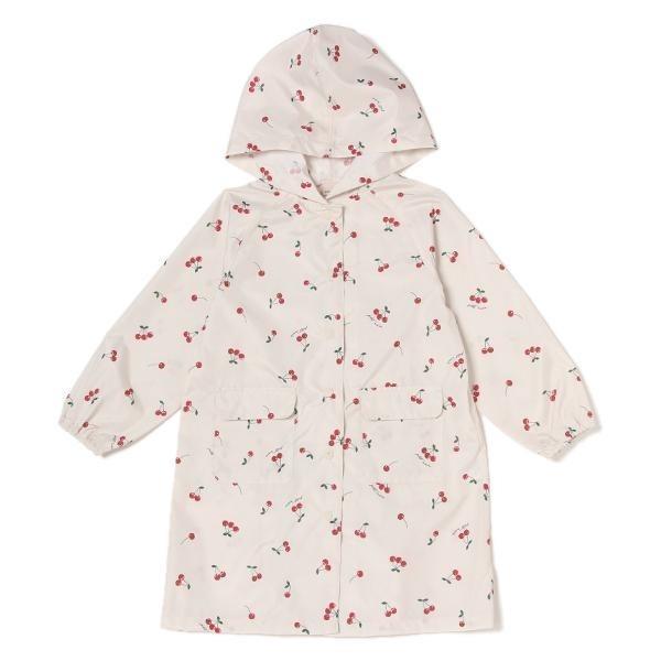 プティマイン Petit Main 巾着つきさくらんぼ柄レインコート ナルミヤオンラインpaypayモール店 通販 Paypayモール