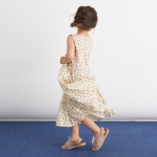 ビールーム(bROOM)ロングティアード花柄ワンピース【O_30】【outlet  