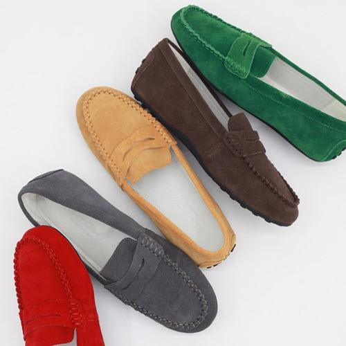 ローファー デザイン シューズ 靴 おしゃれ スーツシューズ シンプル 高級感 素敵 かわいい 117 リアルスエードゴルフローファー 10color Lf8 レディースバッグ通販ナルシャ 通販 Yahoo ショッピング