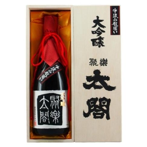 聚楽太閤 大吟醸 中汲み瓶囲い 720ml｜narutaki｜01