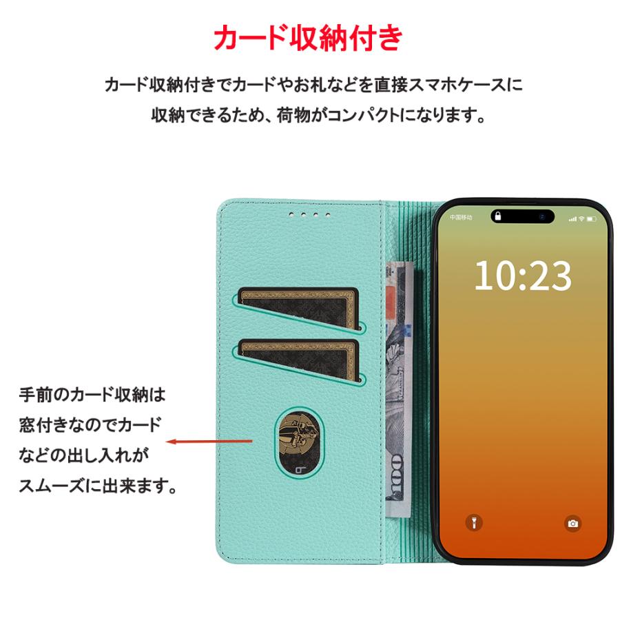 AQUOS sense sense10 wish5 sense9 手帳型ケース 高級合皮PUレザー