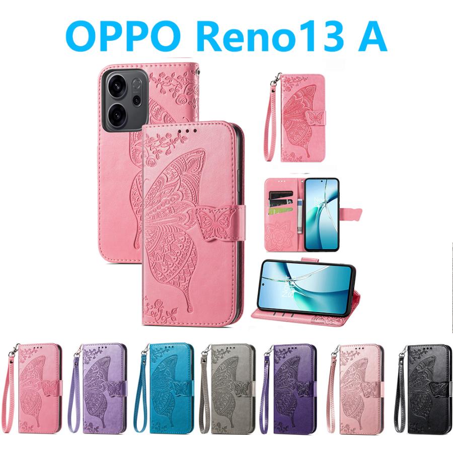 OPPO（オッポ） OPPO Reno13 A 手帳型ケース PUレザーケース 人気
