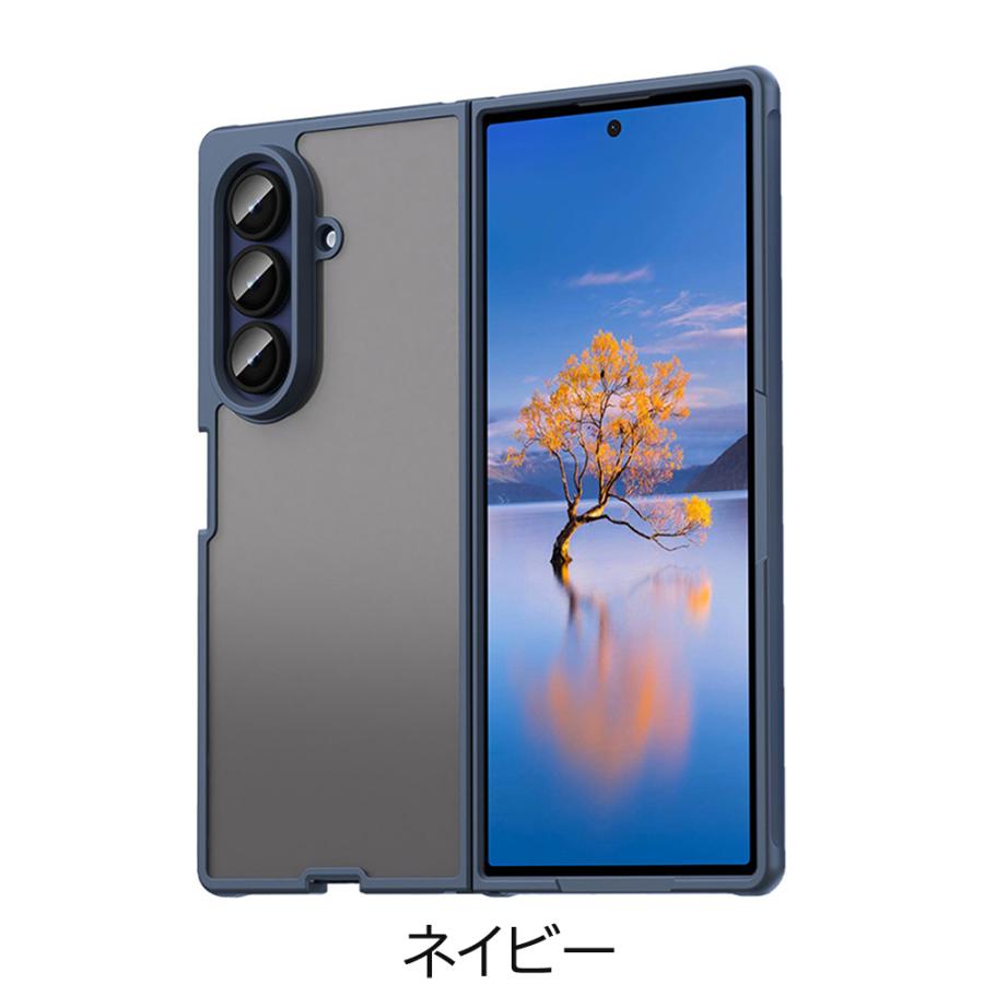 Galaxy Z Fold7 Flip7 ケース 半透明 保護ケース TPUケース 衝撃吸収