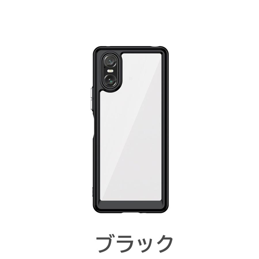 Xperia 10VII 1VII 10VI 1VI 1V ケース TPU 透明 保護ケース ハードケース 衝撃吸収 ストラップホール シリコン クリア 軽量 防滑 シンプル ソフトスマホカバー | Xperia | 13