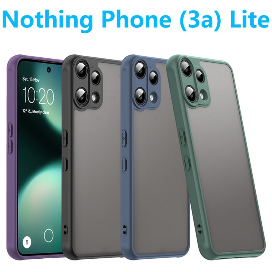 【美品】Nothing phone (3a) 128GB+ケース Nothing Nothing Phone (3a) Lite Phone (3a) ケース 半透明 保護TPU