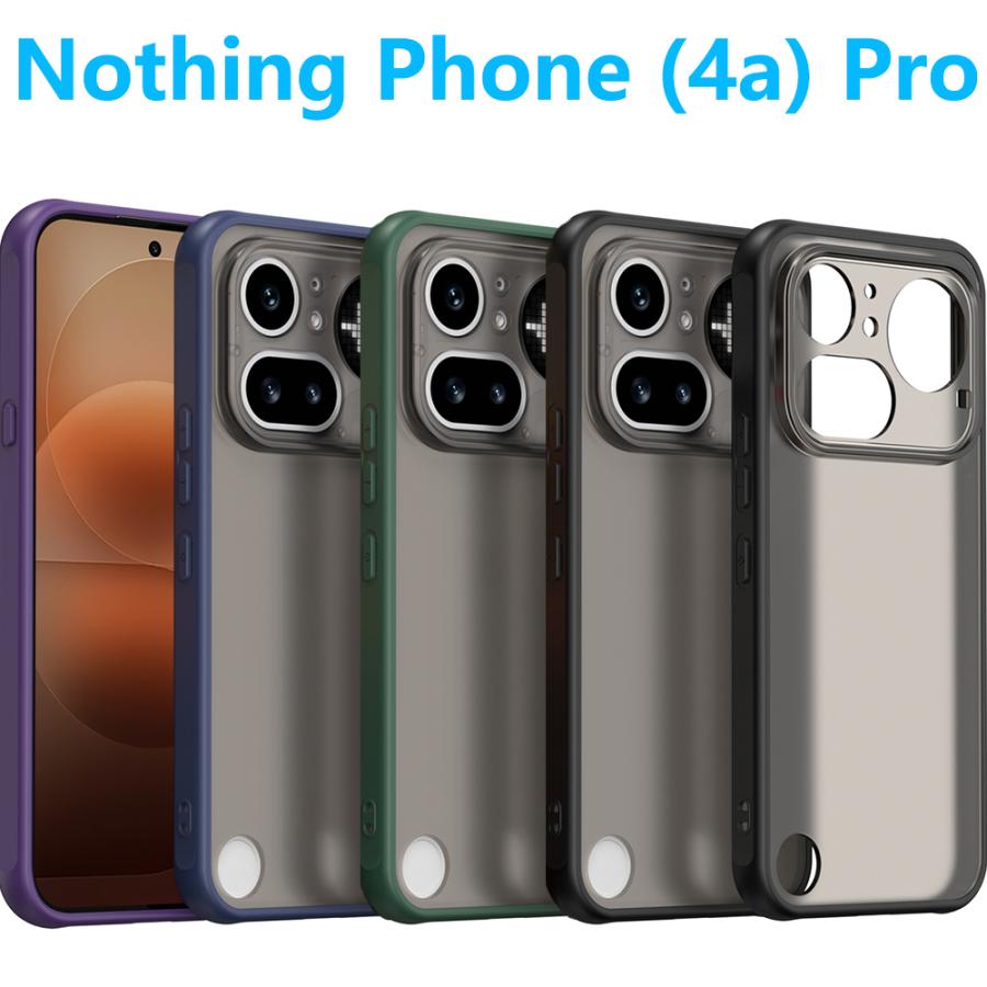 Nothing Nothing Phone (4a) Pro (3a) Lite Phone (3a) ケース 半透明