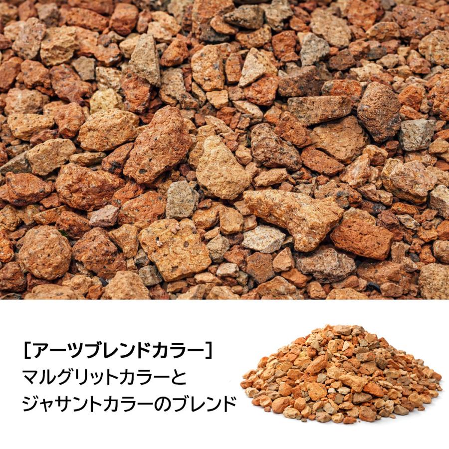 レンガチップ 20kg 日本製 (10kg×2袋) 焼成レンガ砕石 庭砂利 砂利