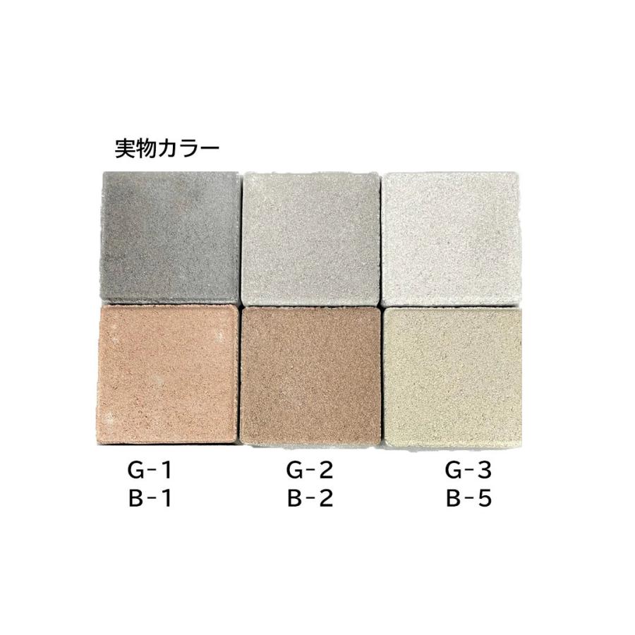 インターロッキングブロック 100×100×60mm ハイブリック6 正方形 18個