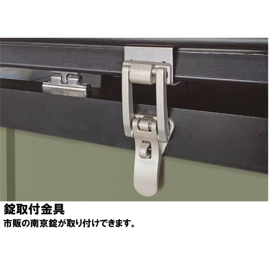 マルチストッカー 錠取付金具付 アウトドア用品から一時荷物保管 防災