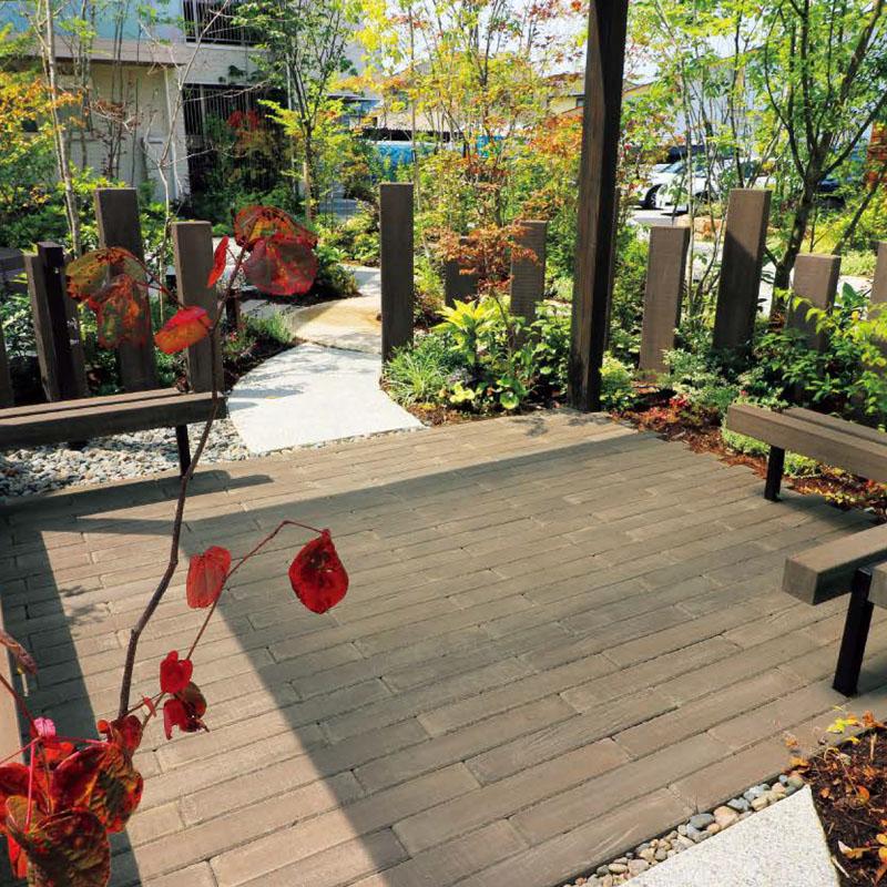 ヴィンテージウッドボーダー 600L 3本組 （60×10×厚6cm）コンクリート