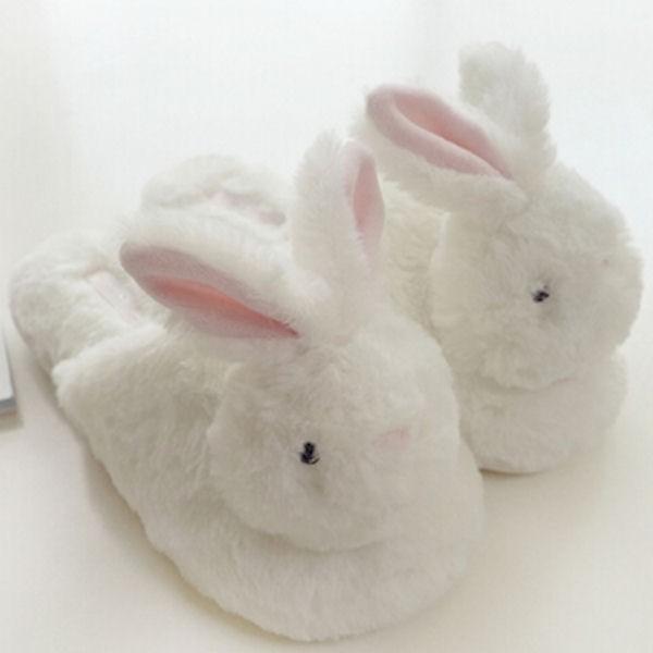 ルームシューズ モコモコ もこもこ ふわふわ スリッパ ファー ウサギ 兎 うさぎ あったか レディースファッション 可愛い 542 Nary 通販 女性のためのバニースリッパ暖かい面白いスリッパハウスシューズウサギぬいぐるみスリッパ Tk Gov Ba