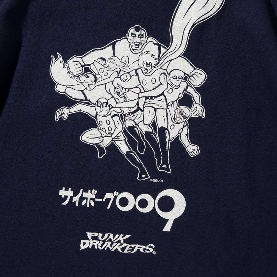 【極美品】パンクドランカーズ ワークシャツベスト 運命共同体 あいつ 灰 M PUNK DRUNKERS（パンクドランカーズ） ［PDSxサイボーグ009］ あいつ