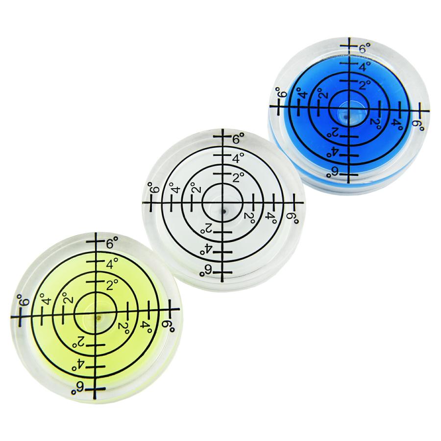 水平器 ミニ 小さい 水準器 小型 丸形 目盛り 透明 アナログ 傾斜 測定 レベラー メモリ アナログ 土木 建築 大工 工事 道具 工具 取り付け の商品画像