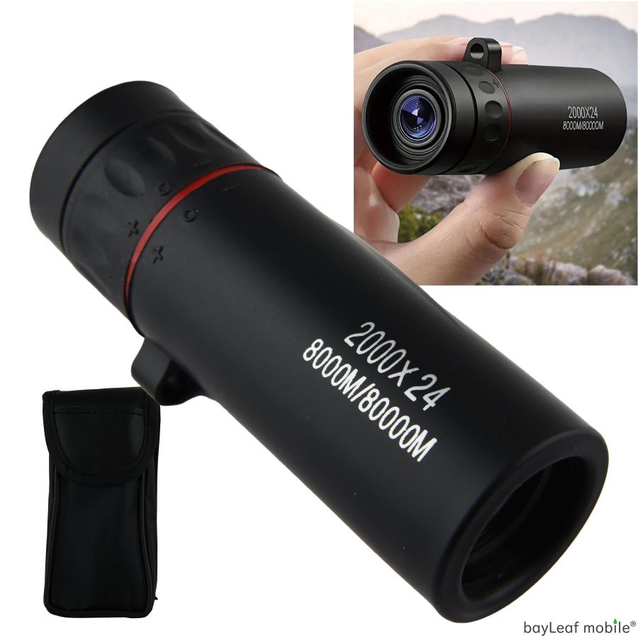 単眼鏡 望遠鏡 10倍 小型 ズーム 紅葉 バードウオッチング