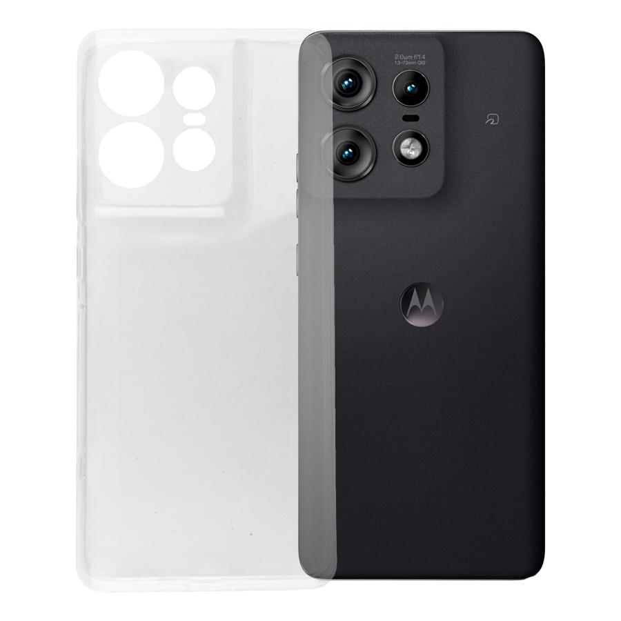 motorola edge 50s pro 対応 ケース クリア TPU スマホ カバー 透明