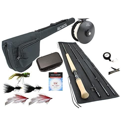 Wild Water Fly Fishing 11フィート 4ピース Fishing 7重スイッチロッド フライフィッシングロッド