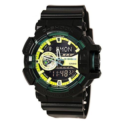 超熱 GA-400 G-Shock スポーティ ブラック/フリーサイズ 腕時計 イルミシリーズ 腕時計